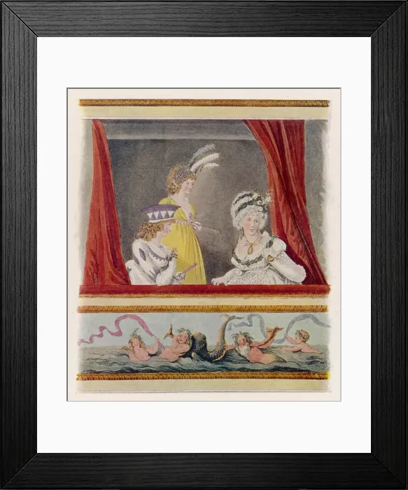 Framed Print : Ladies at the Theatre Framed Print : Ladies at the Theatre