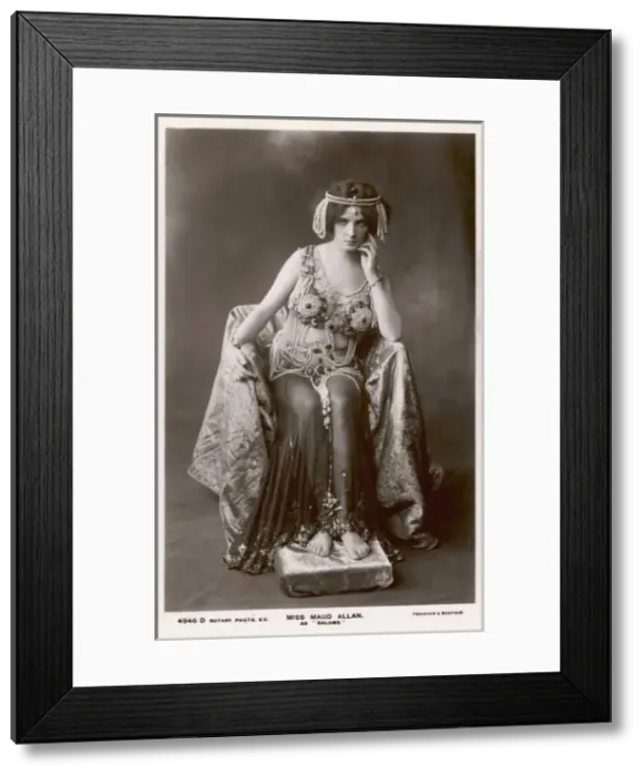 Framed Print : Maud Allan Salome Framed Print : Maud Allan Salome