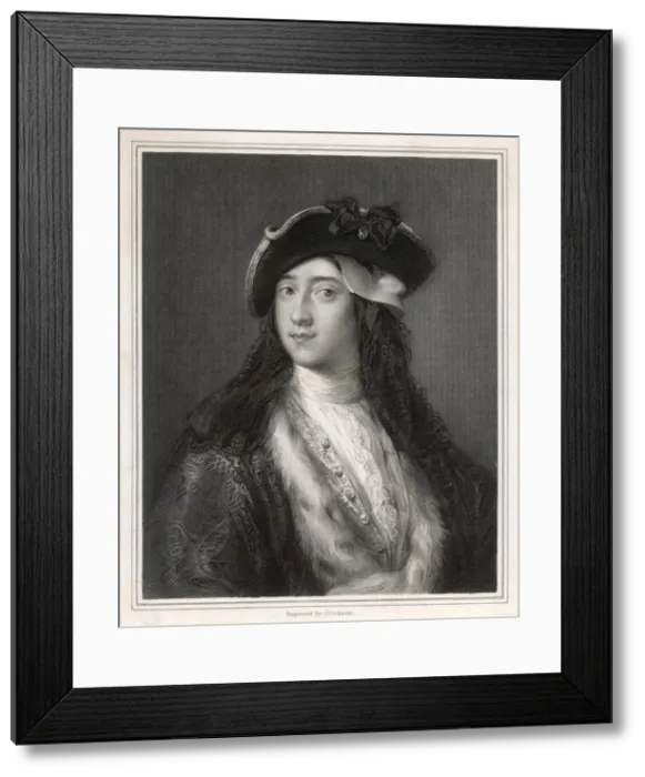 Framed Print : Horace Walpole / Rosalba Framed Print : Horace Walpole / Rosalba