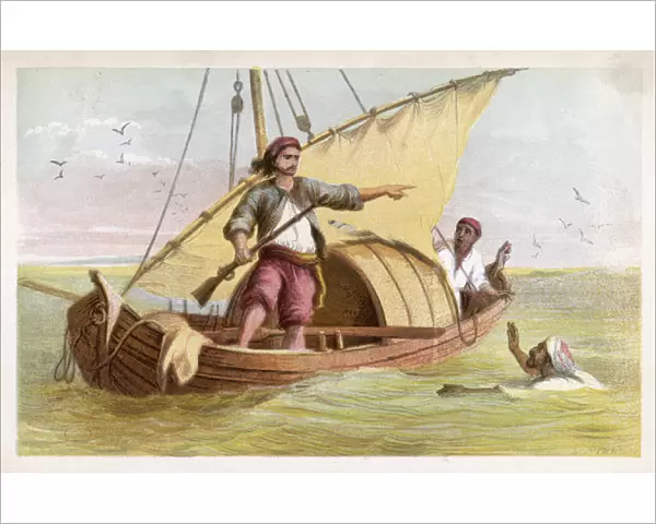 Crusoe Escapes the Moors