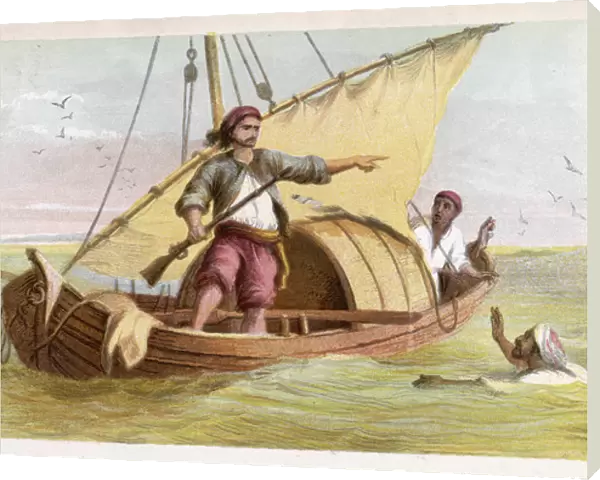 Crusoe Escapes the Moors