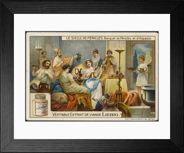 Framed Print : Greece  /  Banquet