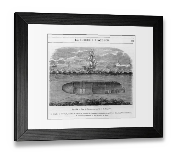 Framed Print : Sub / France / Payerne Framed Print : Sub / France / Payerne