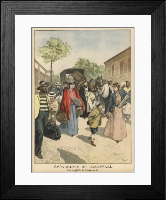 Framed Print : Boer / Refugees / Tofani Framed Print : Boer / Refugees / Tofani