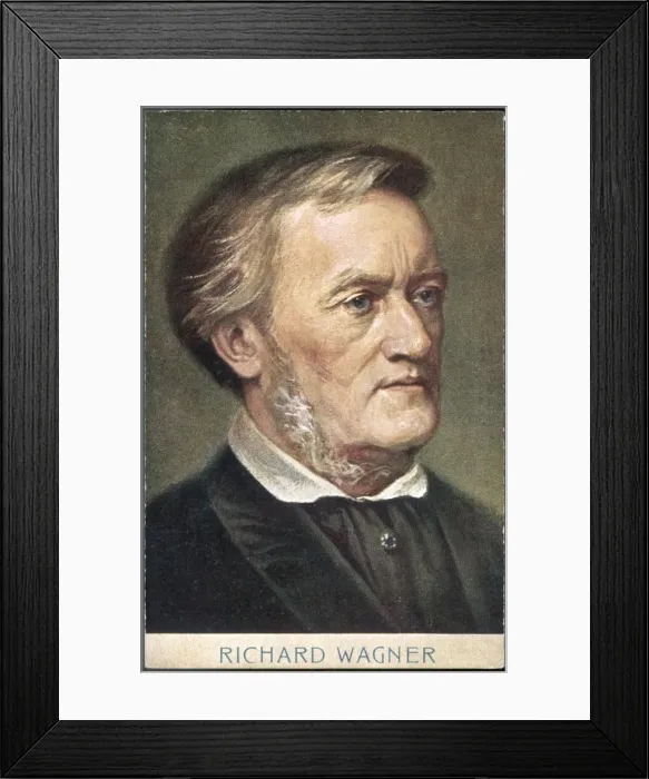 Framed Print : Wagner (Anon) Framed Print : Wagner (Anon)