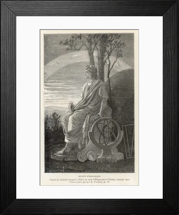 Framed Print : Hipparchus / Figuier Framed Print : Hipparchus / Figuier