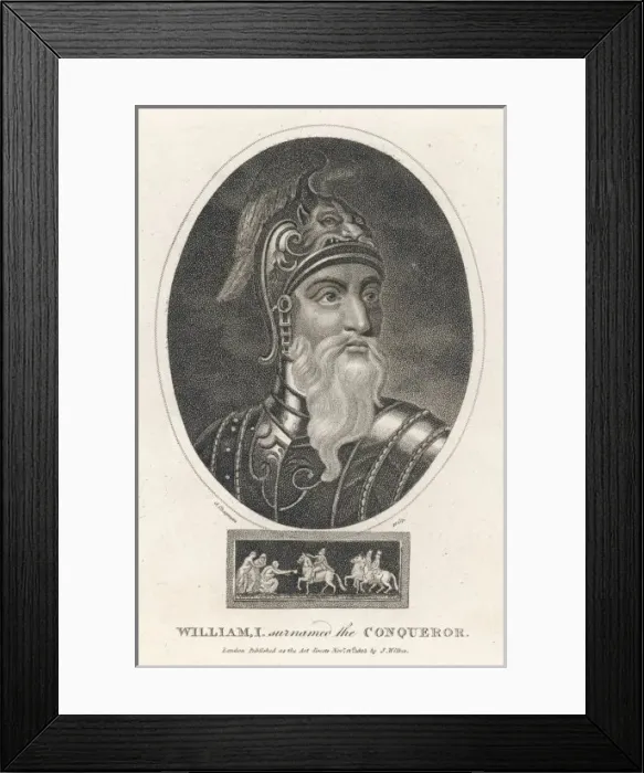 Framed Print : William I the Conqueror Framed Print : William I the Conqueror