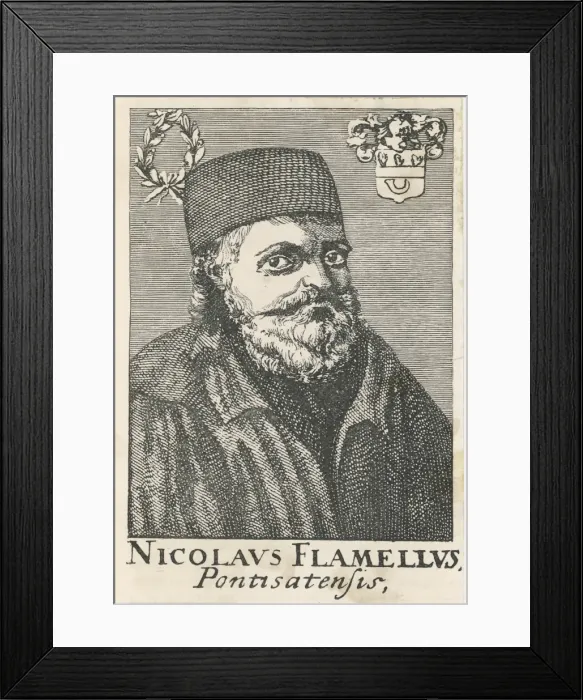 Framed Print : Nicolaus Flamel Framed Print : Nicolaus Flamel