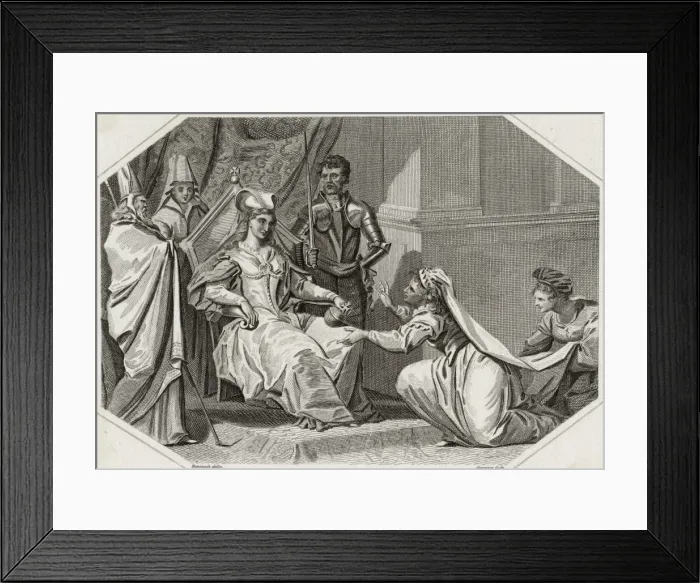 Framed Print : Matilda / Petitioning Framed Print : Matilda / Petitioning