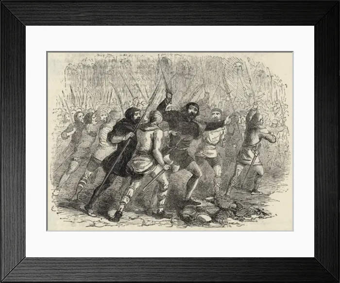 Framed Print : Revolt against Matilda Framed Print : Revolt against Matilda
