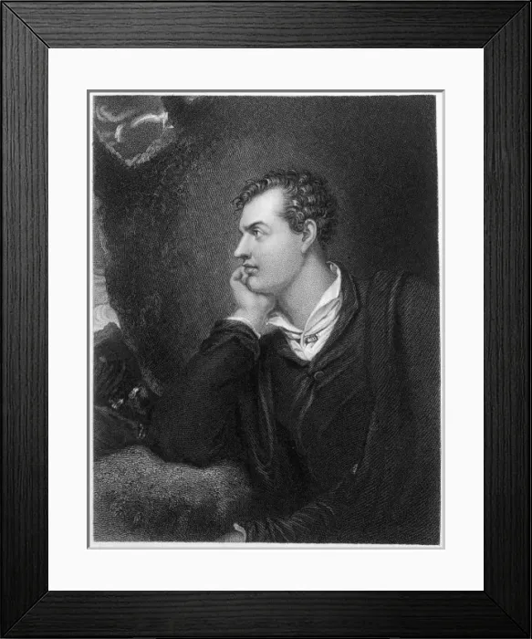 Framed Print : Byron (Westall) Framed Print : Byron (Westall)