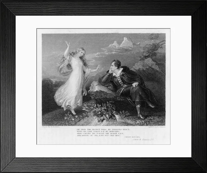 Framed Print : Byron and Spirit Framed Print : Byron and Spirit