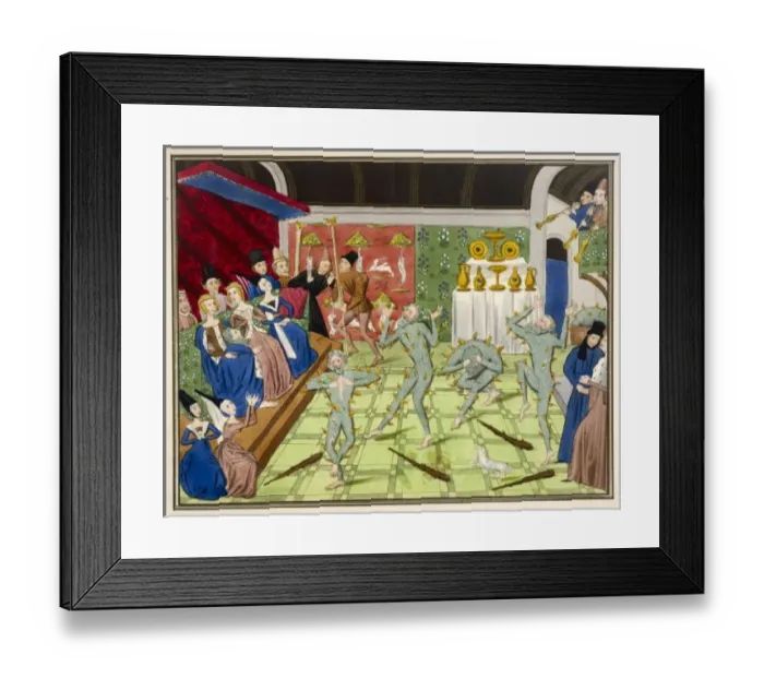 Framed Print : 1392 Masque / France / Burnt Framed Print : 1392 Masque / France / Burnt