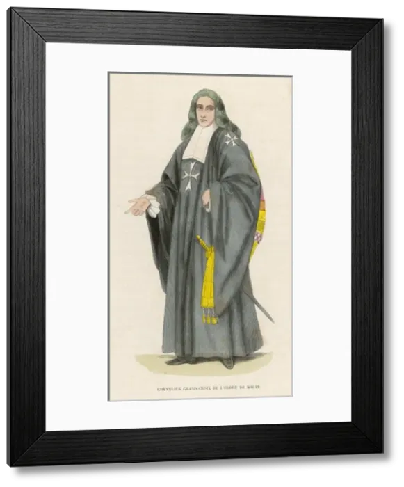 Framed Print : Kt of St John / Thiron Framed Print : Kt of St John / Thiron