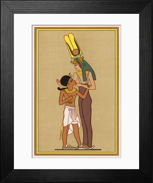 Framed Print : Isis as Mersekhent Framed Print : Isis as Mersekhent