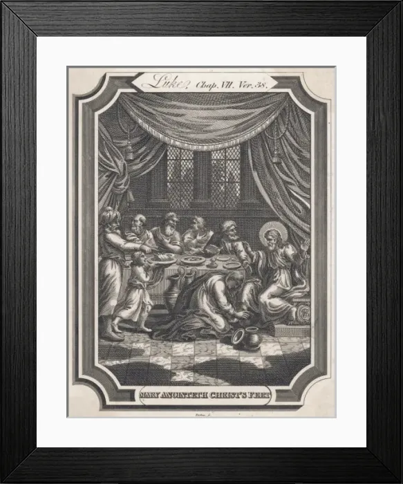 Framed Print : Jesuss Feet (Barlow) Framed Print : Jesuss Feet (Barlow)