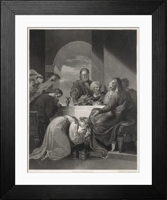 Framed Print : Jesuss Feet (Hamilton) Framed Print : Jesuss Feet (Hamilton)