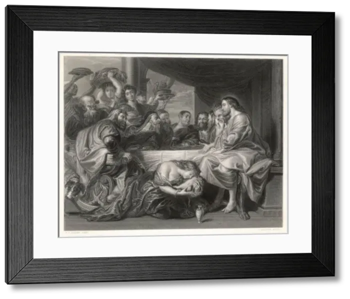 Framed Print : Jesuss Feet (Rubens) Framed Print : Jesuss Feet (Rubens)