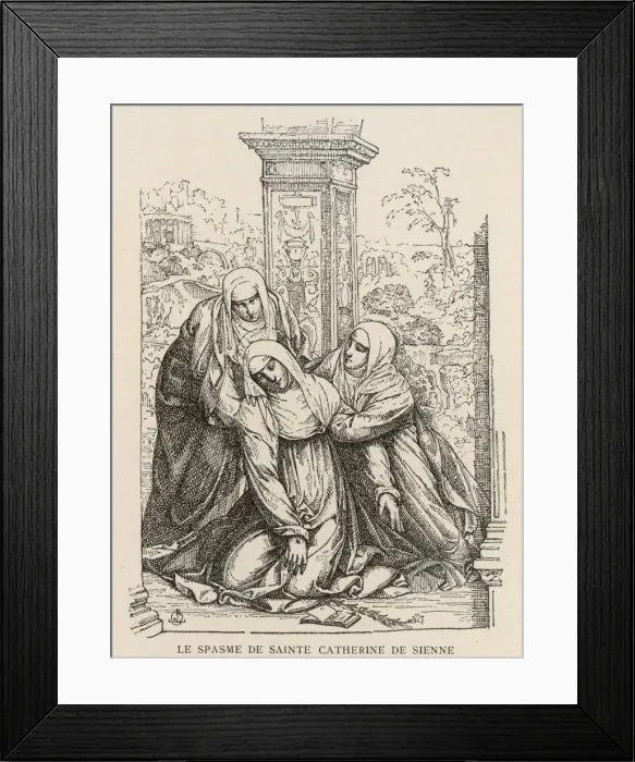 Framed Print : Swapping Hearts W Jesus Framed Print : Swapping Hearts W Jesus