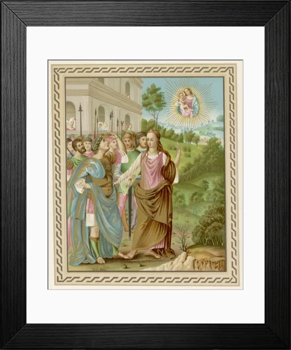 Framed Print : Jesus Predicted