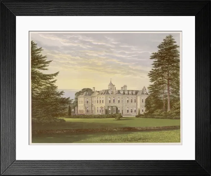 Framed Print : Hanbury Hall Framed Print : Hanbury Hall