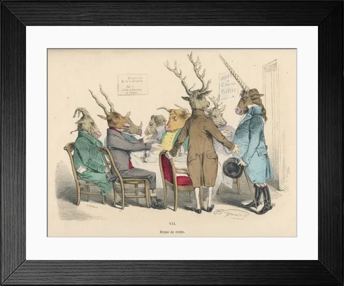 Framed Print : STAG PARTY Framed Print : STAG PARTY