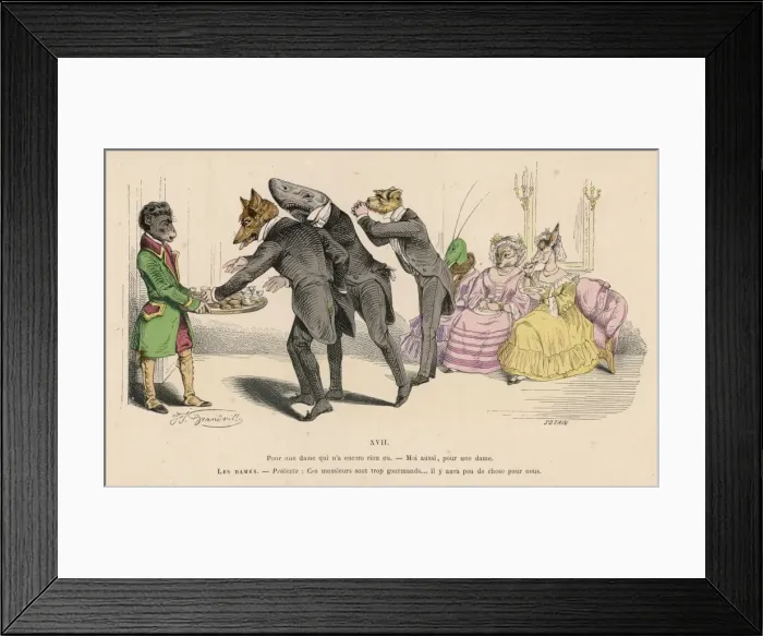 Framed Print : Animal Reception Framed Print : Animal Reception