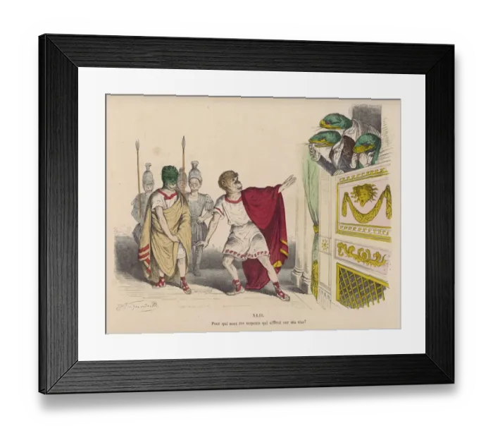 Framed Print : Actors and Audience Framed Print : Actors and Audience