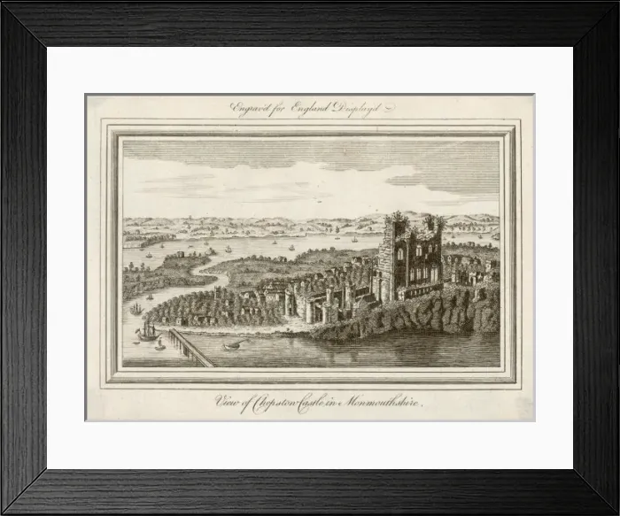 Framed Print : Chepstow Castle
