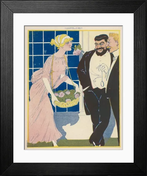 Framed Print : Charity Flower Seller Framed Print : Charity Flower Seller