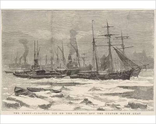 Thames Frozen 1879
