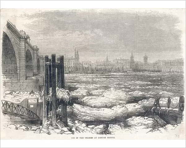 Thames Frozen 1870