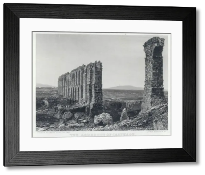 Framed Print : Carthage, Aqueduct Framed Print : Carthage, Aqueduct
