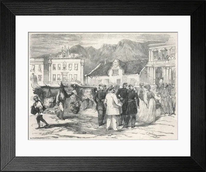 Framed Print : Townhall Sq Cape Town Framed Print : Townhall Sq Cape Town