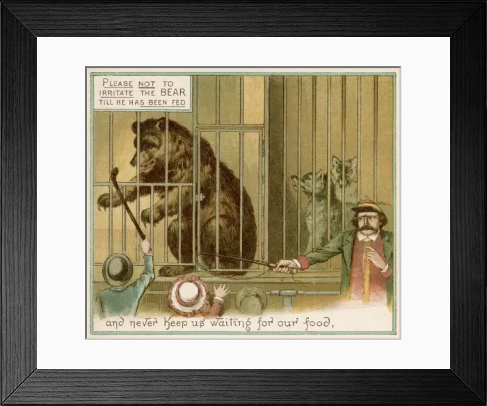 Framed Print : Teasing the Bear Framed Print : Teasing the Bear