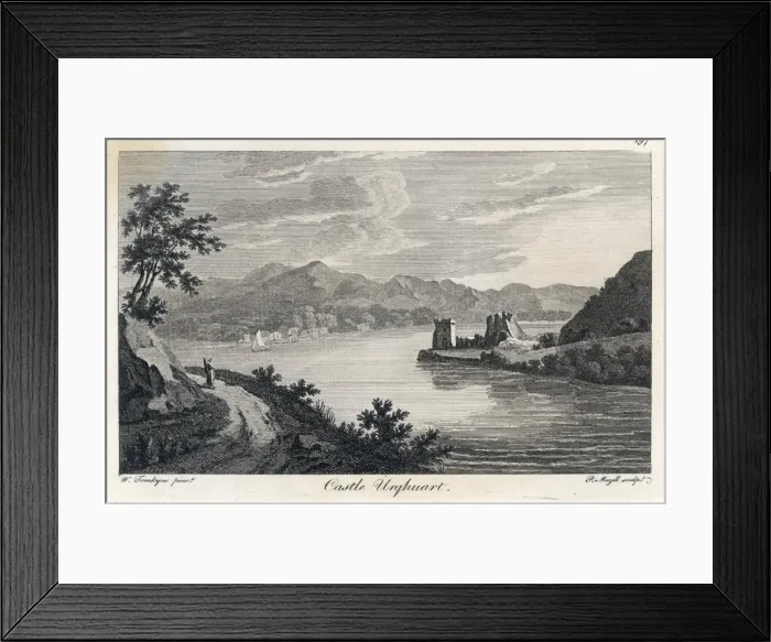 Framed Print : Loch Ness in 1769 Framed Print : Loch Ness in 1769