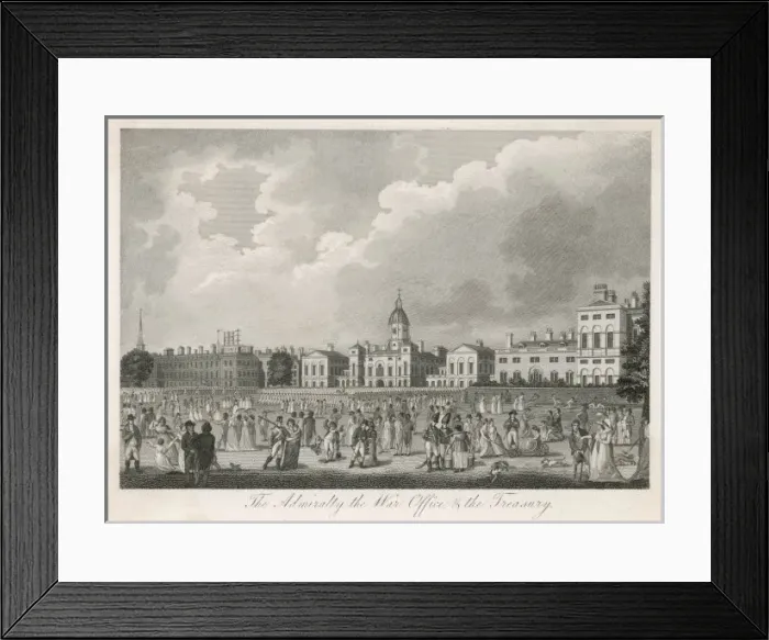 Framed Print : Horse Guards 1804 Framed Print : Horse Guards 1804