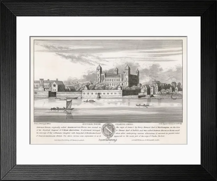 Framed Print : Suffolk House London Framed Print : Suffolk House London