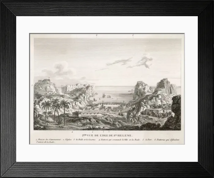 Framed Print : Saint Helena 2 Framed Print : Saint Helena 2