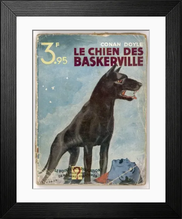 Framed Print : Hound of Baskervilles Framed Print : Hound of Baskervilles