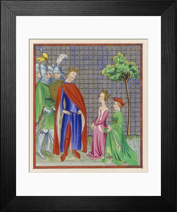 Framed Print : Esther and Ahasuerus Framed Print : Esther and Ahasuerus
