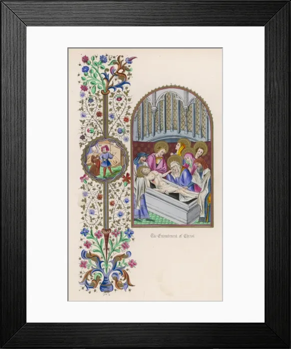 Framed Print : Jesus Entombed Framed Print : Jesus Entombed