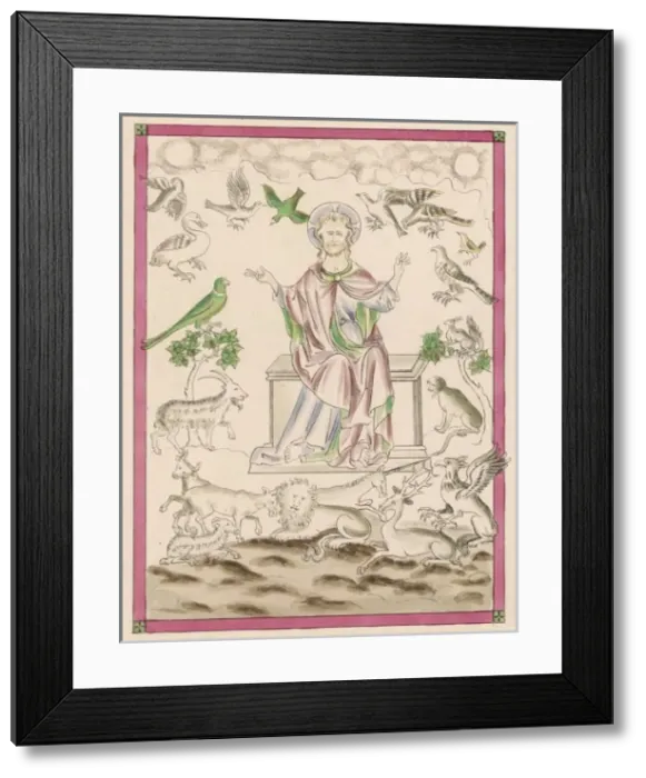 Framed Print : God Creates Animals Framed Print : God Creates Animals