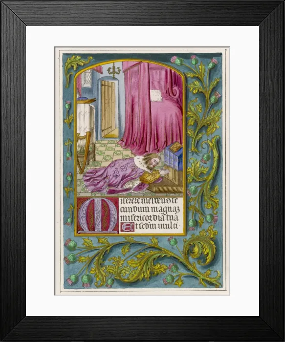 Framed Print : Penance of David Framed Print : Penance of David