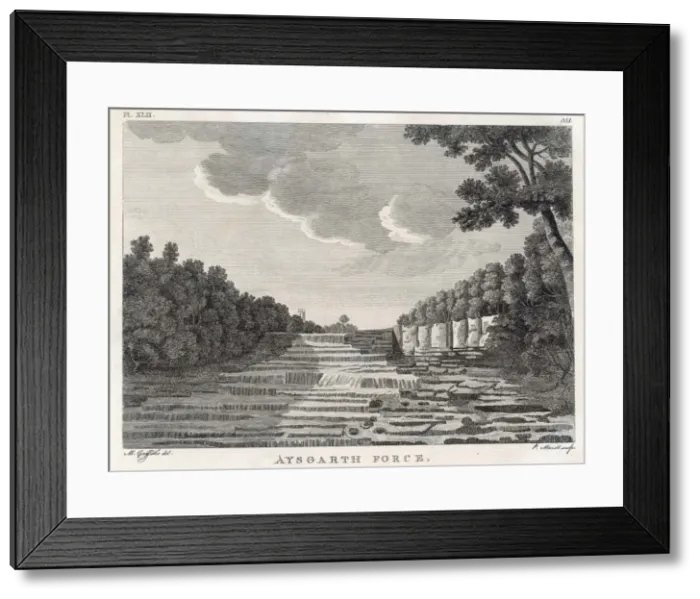 Framed Print : Aysgarth Force, England Framed Print : Aysgarth Force, England