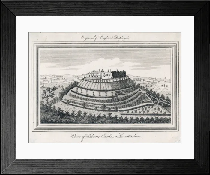 Framed Print : Belvoir Castle