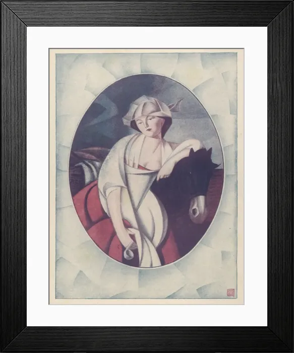 Framed Print : Greuze Cubed Framed Print : Greuze Cubed