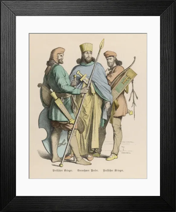 Framed Print : Costume / Ancient Persia Framed Print : Costume / Ancient Persia