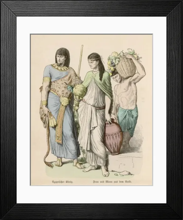 Framed Print : Costume / Ancient Egypt Framed Print : Costume / Ancient Egypt
