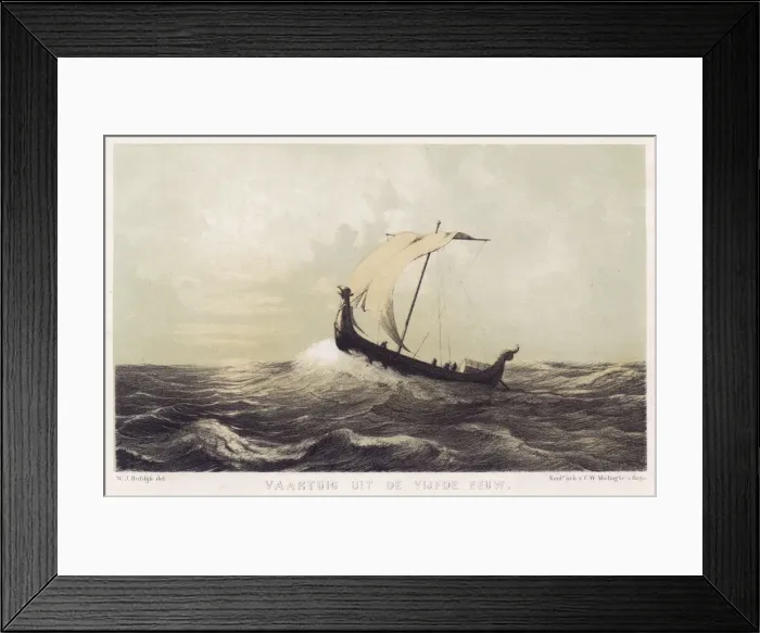 Framed Print : Viking Ship Framed Print : Viking Ship